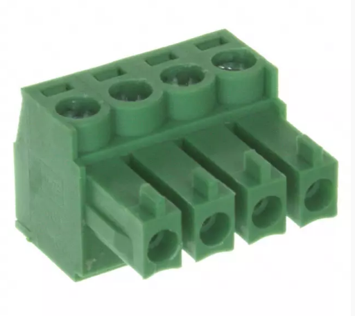 KLM TERM BLOCK PLUG 4POS STR 3.81mm FEMALE THT (691361300004)