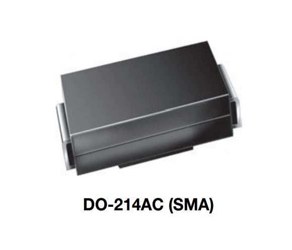 DIODE STAND. SINGLE 1A 1000V DO-214AC(SMA) SMD  (M7-HT)