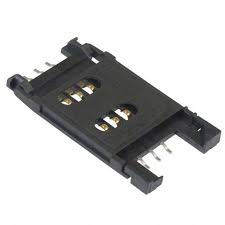 CONN 6P SIM CARD WIDE LEG SMD (C707 10M006 0492)