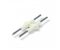 WAGO 2060-952 PİN SPACİNG 4mm 2-POLE WHİTE LENGTH 28mm - BYTE 02857  - 2060-952