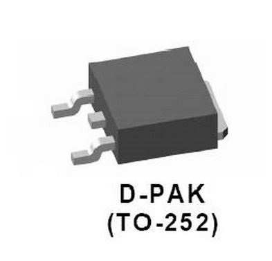 Mosfet N-channel 45A 60V DPAK TO252AA (PJD45N06A)