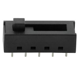 SWITCH SLIDE VERTICAL 1P2T 500mA 50V ON-ON THT - BYTE 27250  - L-KLS7-SS-23D29-G4