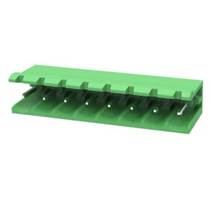 TERM 8P 5.08MM GREEN 90C MALE OPEN THT - BYTE 27288  - ZB2EDGRC-5.08MM-8P