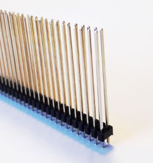 PIN HEADER 80P (2x40) 2.54mm 180° THT (L-KLS1-207-2-80-S-2.80X2)