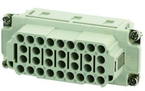 HEAVY DUTY POWER CONNECTORS SOCKET INSERT 32 WAY C146E THT - BYTE 27499  - C146 10B032 500 10