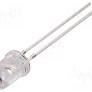 LED ULTRA SUPER WHİTE WATER CLEAR 5MM LUW503E43-Y ZHENJIANG THT - BYTE 27536  - LUW503E43