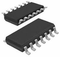 IC OPAMP TL074 TH 3MHz 13 V/us 14-DIP 7.62MM SMD - BYTE 27554  - TL074CN