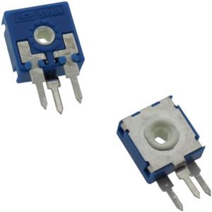 TRIMPOT CARBON V 2.5mm 47K CROSS STEEL ACP THT - BYTE 27770  - CA9MH2.5-47KA2020 SH-