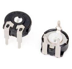 TRIMPOT CARBON V 10K 10mm ±20% SCREWDR. THT - BYTE 27831  - PT10LV10-103A2020-S