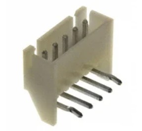 CONN HEADER 5P 2.5mm R/A MALE THT (S5B-XH-A)