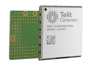 RF LTE CAT1bis Down: 10Mbps; Up: 5Mbps 28.2x28.2x2.2mm SMD - BYTE 28294  - LE910R1EU01T050100