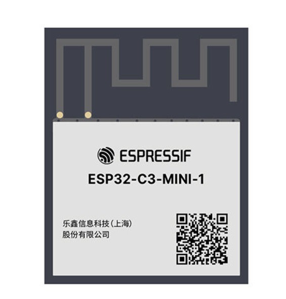 WI-FI AND BLUETOOTH LE MODULES 2.4GHz 4MB FLASH SMD (ESP32-C3-MINI-1-N4X)
