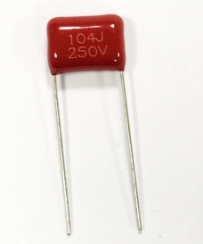 CAP FILM 100nF 250V ±5% 10mm THT (CFC2E104JE1I120B5100)
