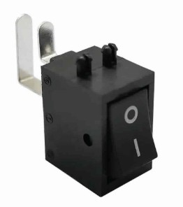 SWITCH ROCKER MİNİ KCD1 2P 90C ON-OFF BLACK  (*)