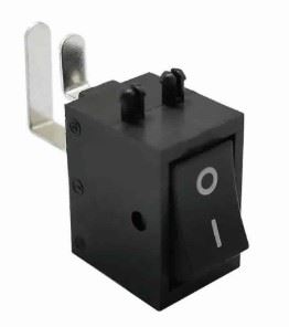 SWITCH ROCKER MİNİ KCD1 2P 90C ON-OFF BLACK  - BYTE 28542  - *