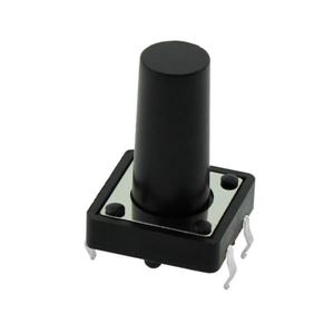 SWITCH TACT 12x12 17mm THT  - BYTE 28544  - *