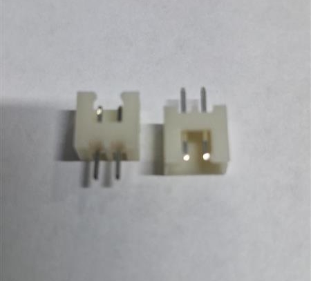 CONN 2P 2.50mm 180* MALE IVORY THT (NO NAME)
