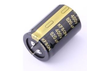 CAP EL 820uF ±20% 400V 35x50mm THT - BYTE 28626  - *