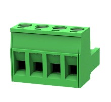 TERM 4P 5.08mm GREEN FEMALE THT (2EDGK-T-5.08-4P-G01)