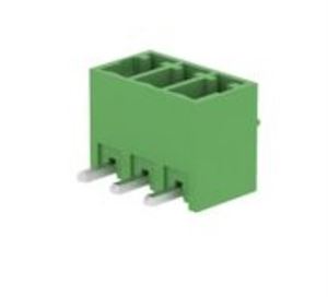 TERM 3P 3.81mm 90C GREEN CLOSED MALE THT - BYTE 28767  - ZB15EDGR-3.81-3P