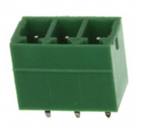 TERM BLOCK HDR 3P 180C 3.81mm GREEN MALE THT (691321300003)