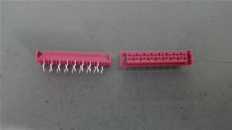 CONN 16P(2x8) 2.54mm FEMALE THT (*)