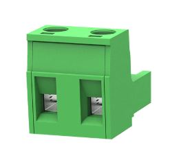 TERMINAL BLOCK 2P 7.62mm GREEN FEMALE  - BYTE 29001  - EX2EDGK-7.62-02P