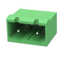 TERMINAL BLOCK 2P 7.62mm 90C GREEN CLOSED MALE THT - BYTE 29003  - EX2EDGRC-7.62-02P