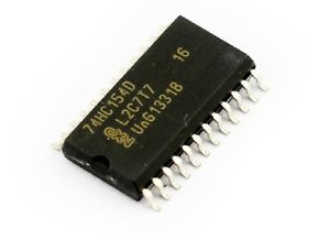 74HC154D IC 4:16 DECODER / DEMUX 24 SOIC  SMD (74HC154D)