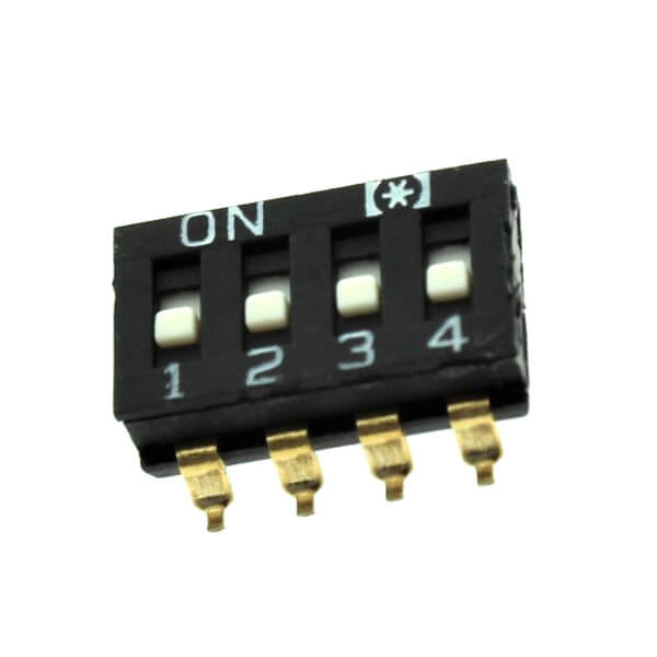 SWITCH 4 WAY  SMD  (DS1040-02-04-SBWR)