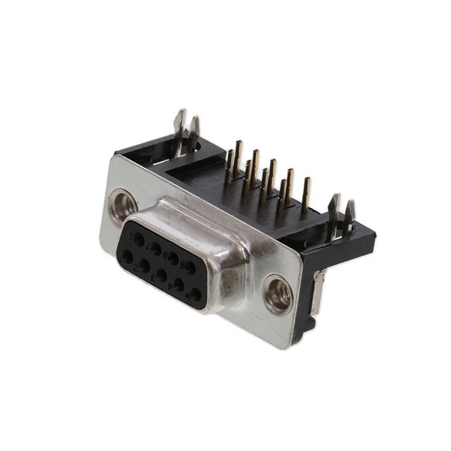 CONN 9P FEMALE ANGLED PCB SOCKET THT (618009211821)