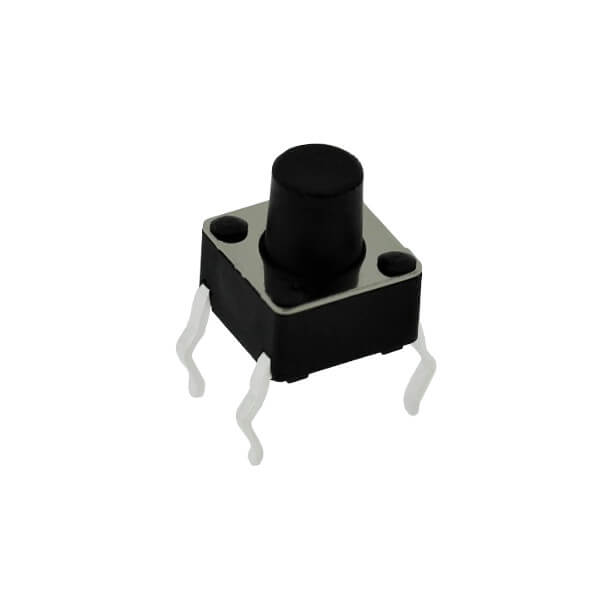 SWITCH TACT 6x6MM 7MM 130gf THT (TC-0104V-A15)