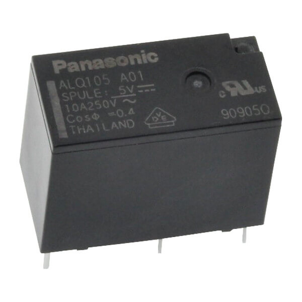 RELAY POWER 10A 5VDC 1FormC THT (ALQ105A01 )