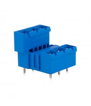 KLM 3P 7.62MM 180° (KATLI) BLUE MALE THT - BYTE 26842  - SBDK 7,62-KE2/2 10.975
