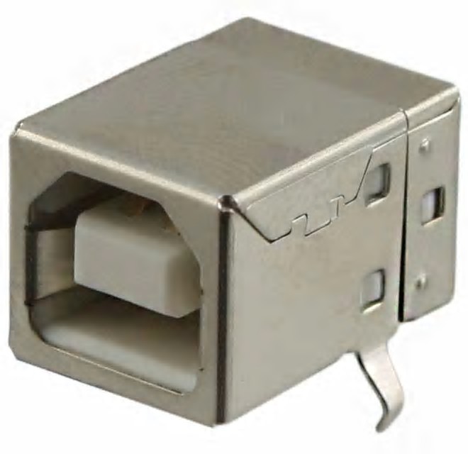 CONN RCPT TYPEB 4POS R/A THT (USB-B1HSW6)