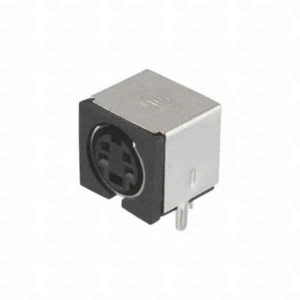 CONN SOCKET FEMALE MINI DIN 4P SLDR THT (MD-40SM)