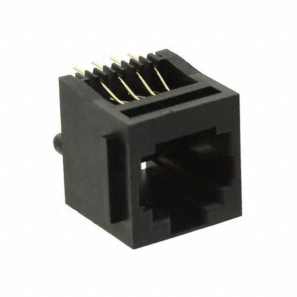 CONN  RJ45 JACK 8P8C VERT THT (615008144221	)