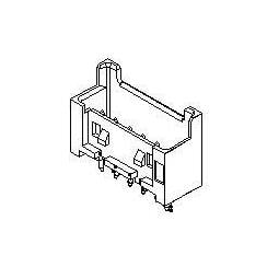 CONN HEADER 3P 2.5MM 180* MALE THT (53375-0310        )