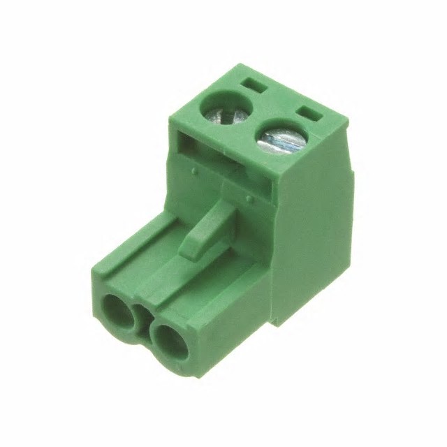 TERM BLOCK EURO PLUG 2POS STR 5.08MM THT (EBHA-02-D )