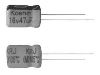 CAP EL 10uF 25V 4x7 5MM 105C TB KOSHIN THT (PKRJ-025V100MB070-T/A5.0 )