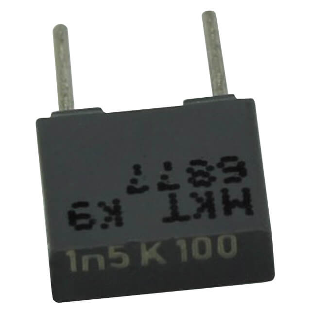 CAP POLY 1n5 100VDC 5MM 10% THT (R82EC11501005K )