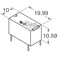 ROLE RE034024 GEN AMAÇLI SPST 6A 24V  THT (RE034024)