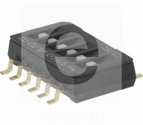 SWITCH 6P 8 x 9.2 x 2.5 mm  SMD (CHS-06TB2)