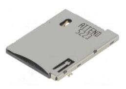 SIM HOLDER 8PIN (6+2) PUSH-PUSH TYPE 10U SMD (115A-ADA0-R02)