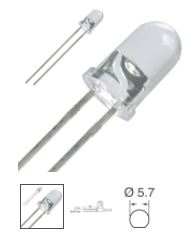 LED INFRARED 860NM 100MA RADIAL THT (SFH 4550)