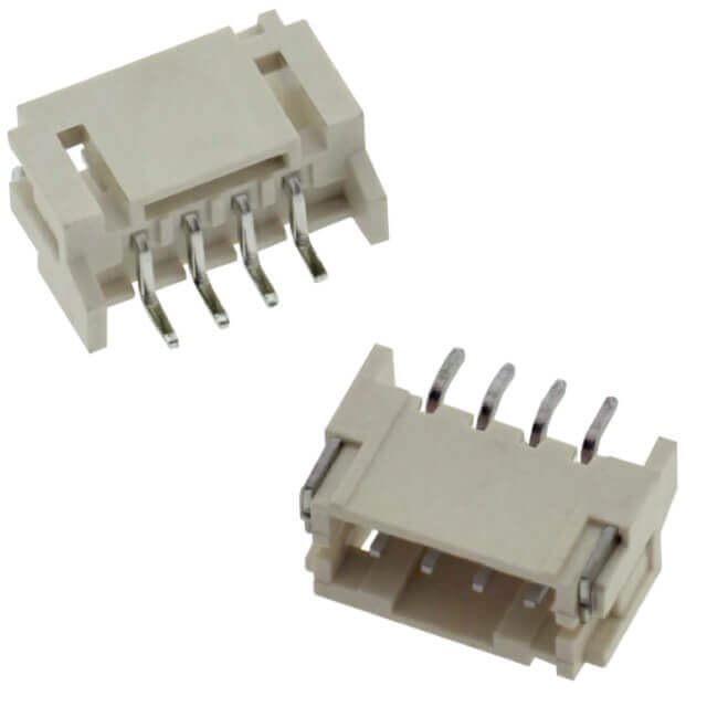 CONN 4P(1X4) 2.00MM 90* MALE SMD (L-KLS1-XL1-2.00-04-RM-R)