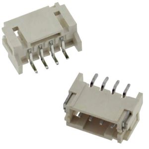 CONN 4P(1X4) 2.00MM 90* MALE SMD - BYTE 06148  - L-KLS1-XL1-2.00-04-RM-R