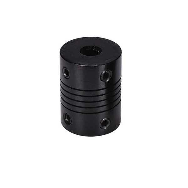 3D Printer Esnek Kaplin 5x5mm Coupler - Siyah (RLC0B06-6566)