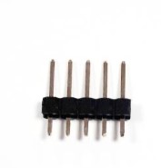 PIN HEADER 5P(1x5) 2.54mm 180° MALE THT  (DS1021-1X5SF11-B)