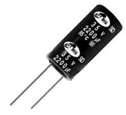 CAP EL 2200uF 50V 16x31.5 7.5MM 85C THT (SD1H228M1631MPA)